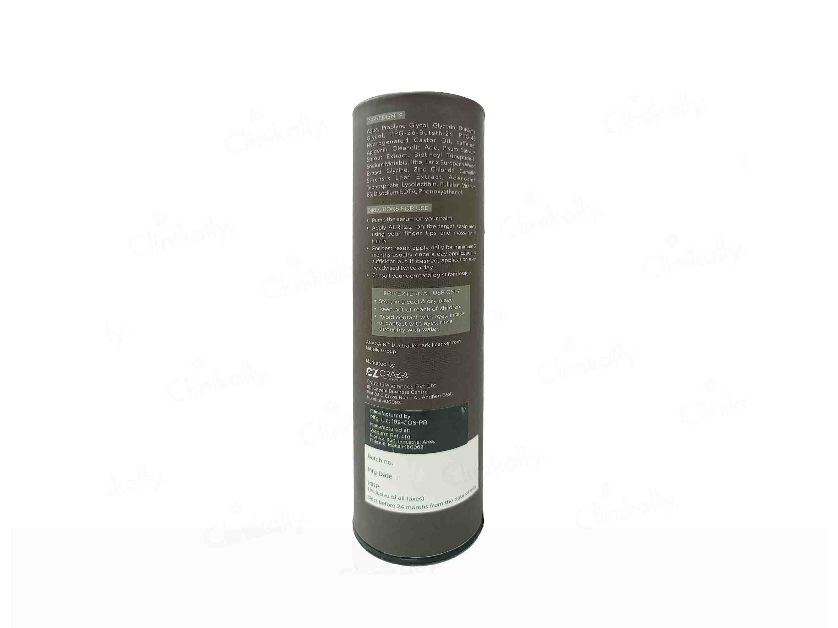 Alriiz Plus Hair Serum-Clinikally