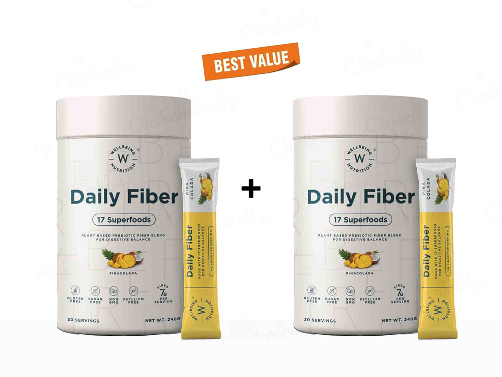 Wellbeing Nutrition Daily Fiber Powder
