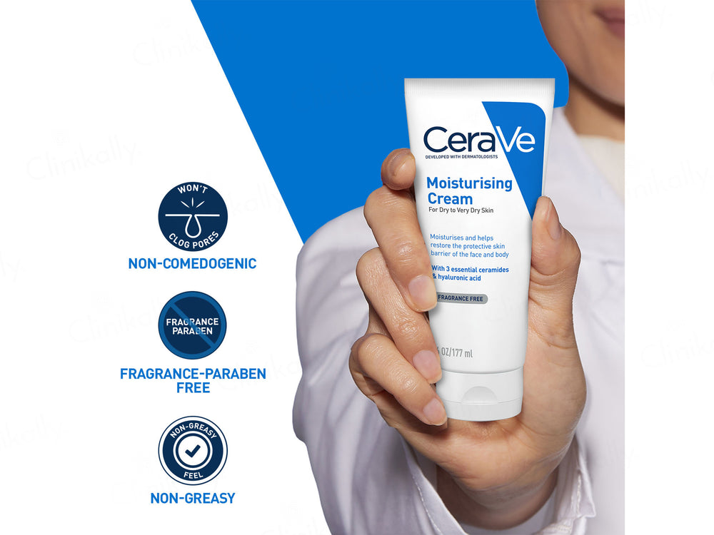 CeraVe Moisturising Cream for Dry to Very Dry Skin
