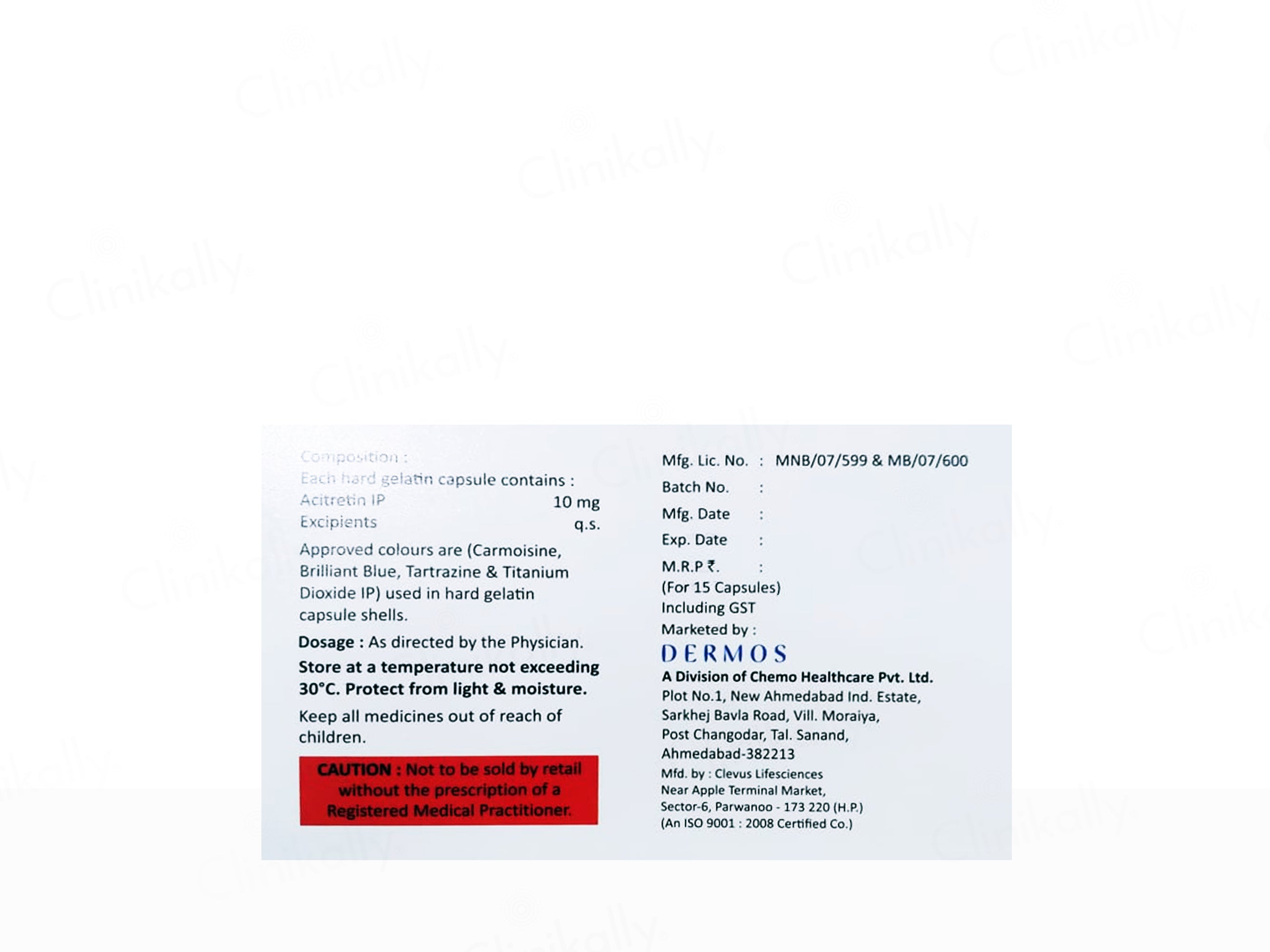 Acitros-25 Capsule