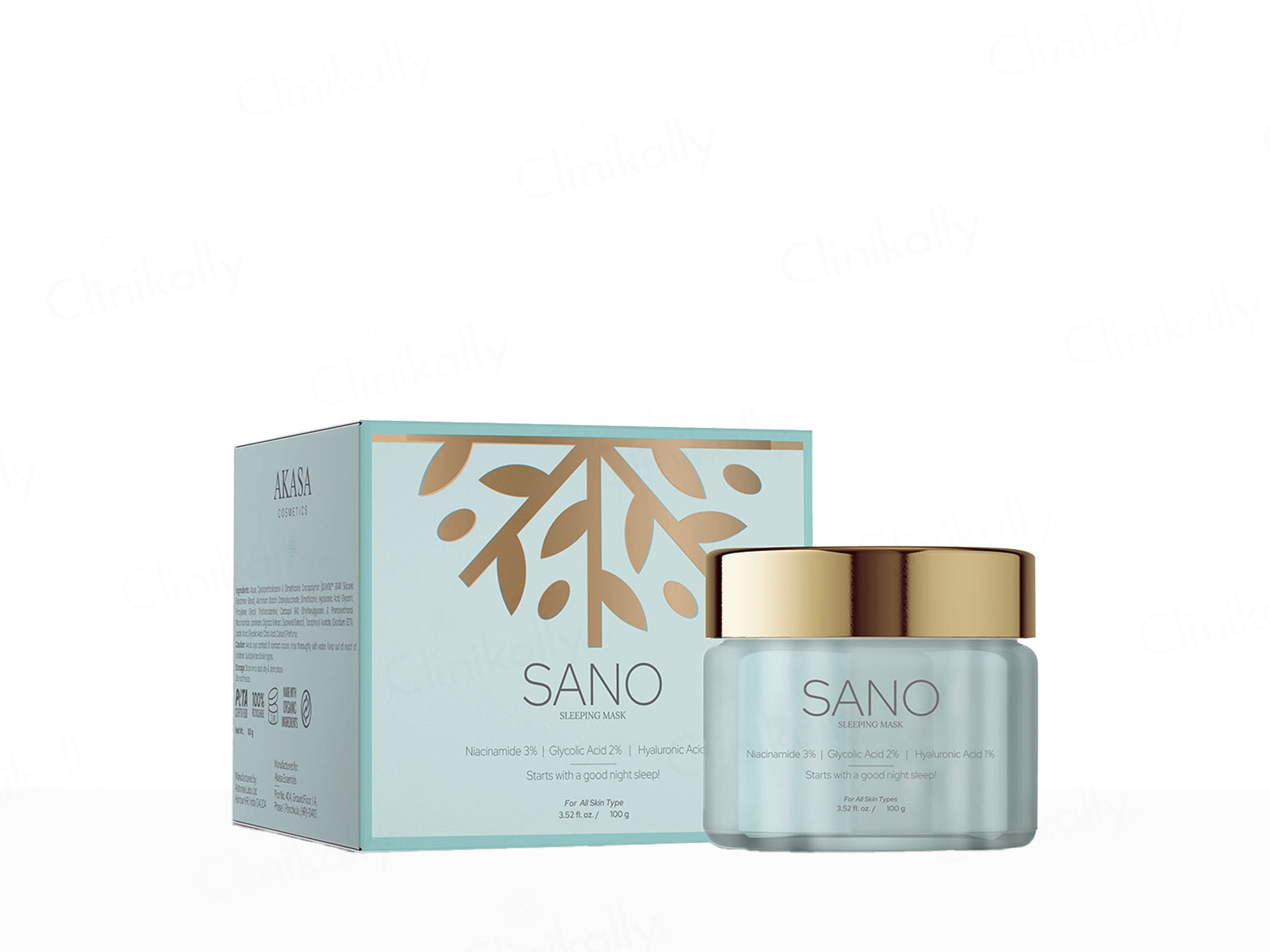 Buy Akasa Cosmetics Sano Sleeping Mask Online at Best Price