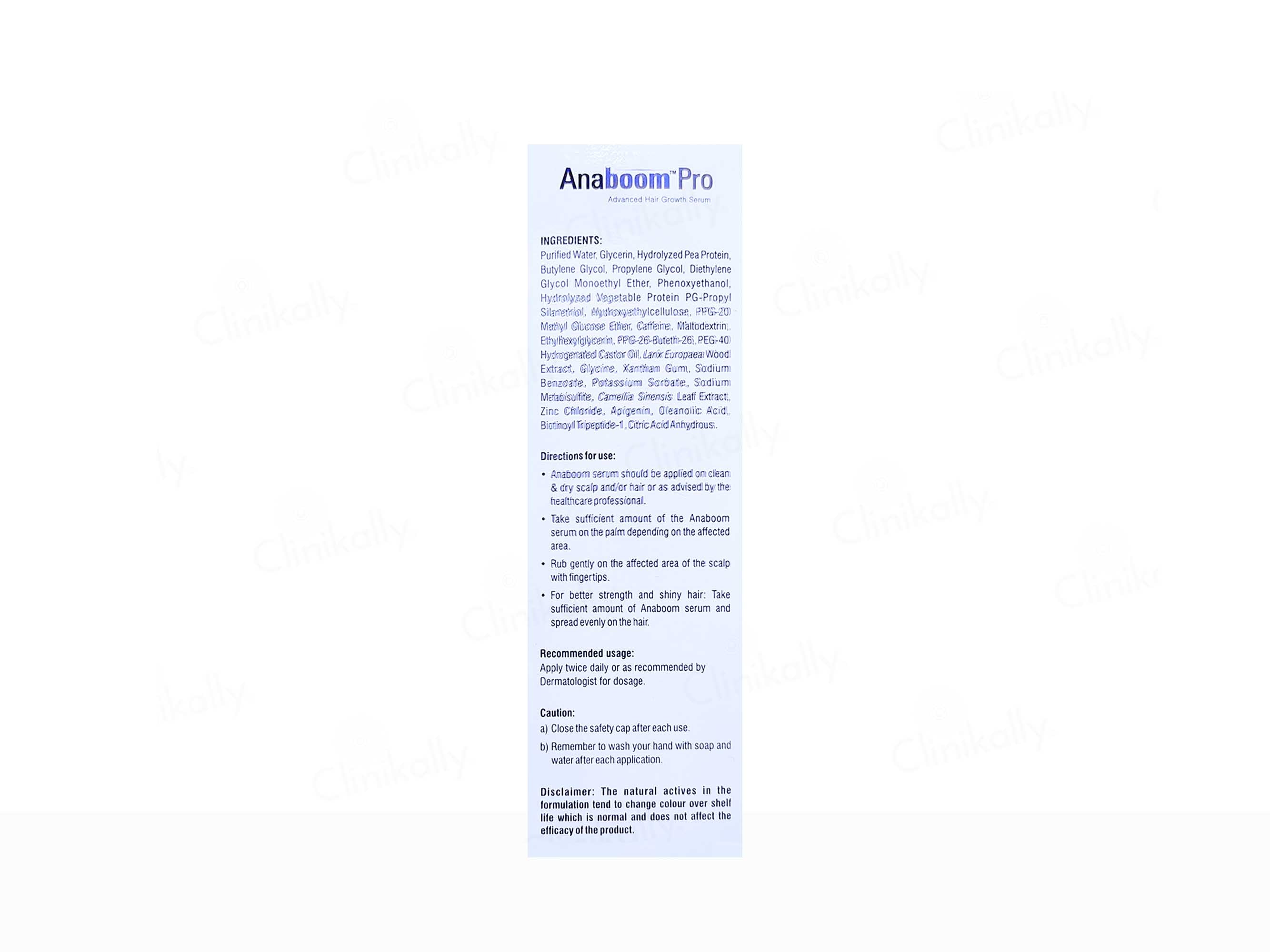 Anaboom Pro Advanced Hair Growth Serum