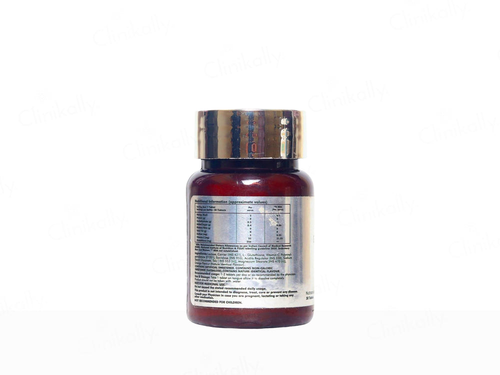 Anvika Gluta Glow MDT Nutraceutical Tablet - Orange Flavour