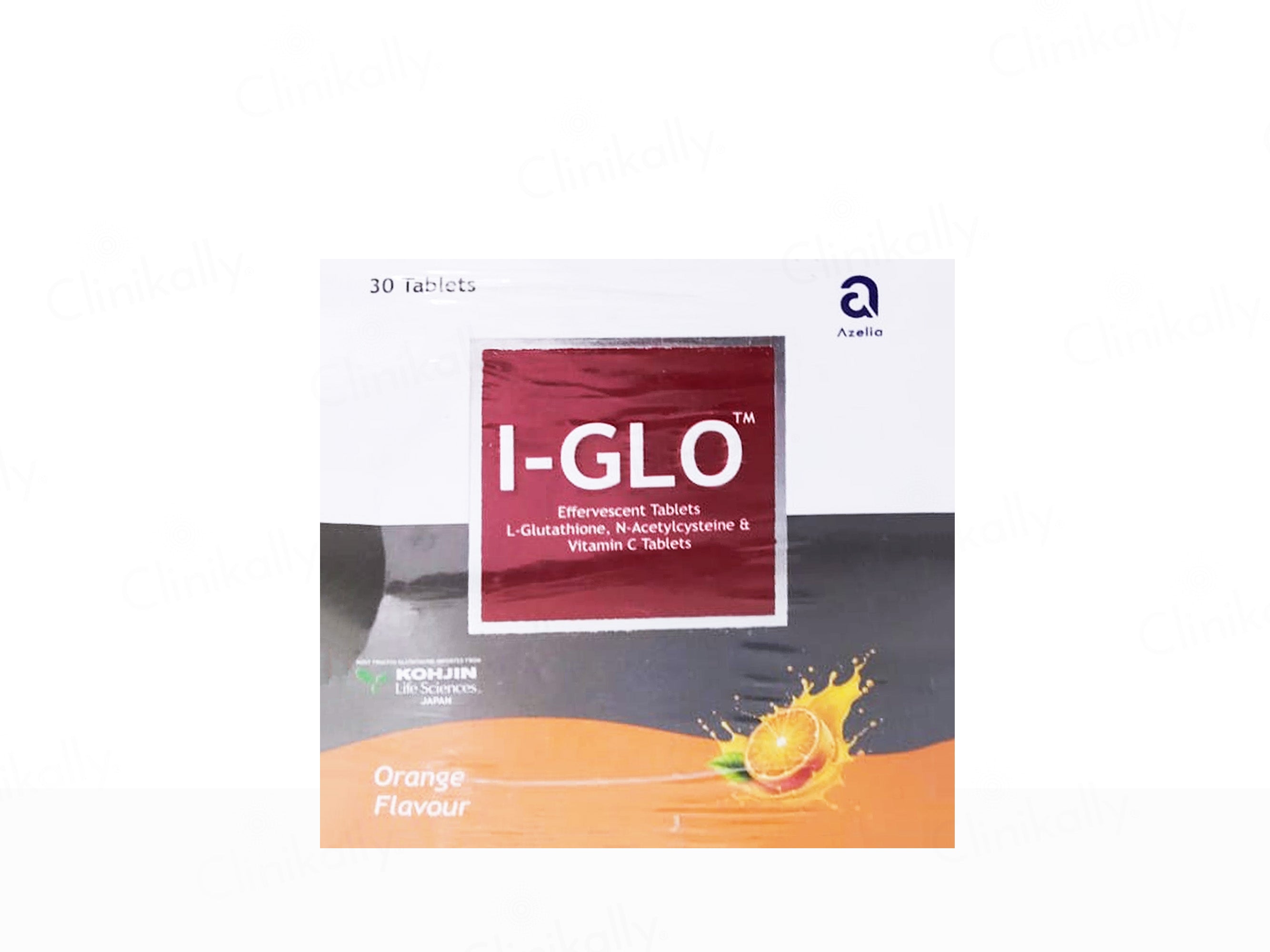 kohjin life sciences glutathione Buy Azelia I-Glo Glutathione Vitamin C Effervescent Tablet - Orange Flavour  Online at Best Price