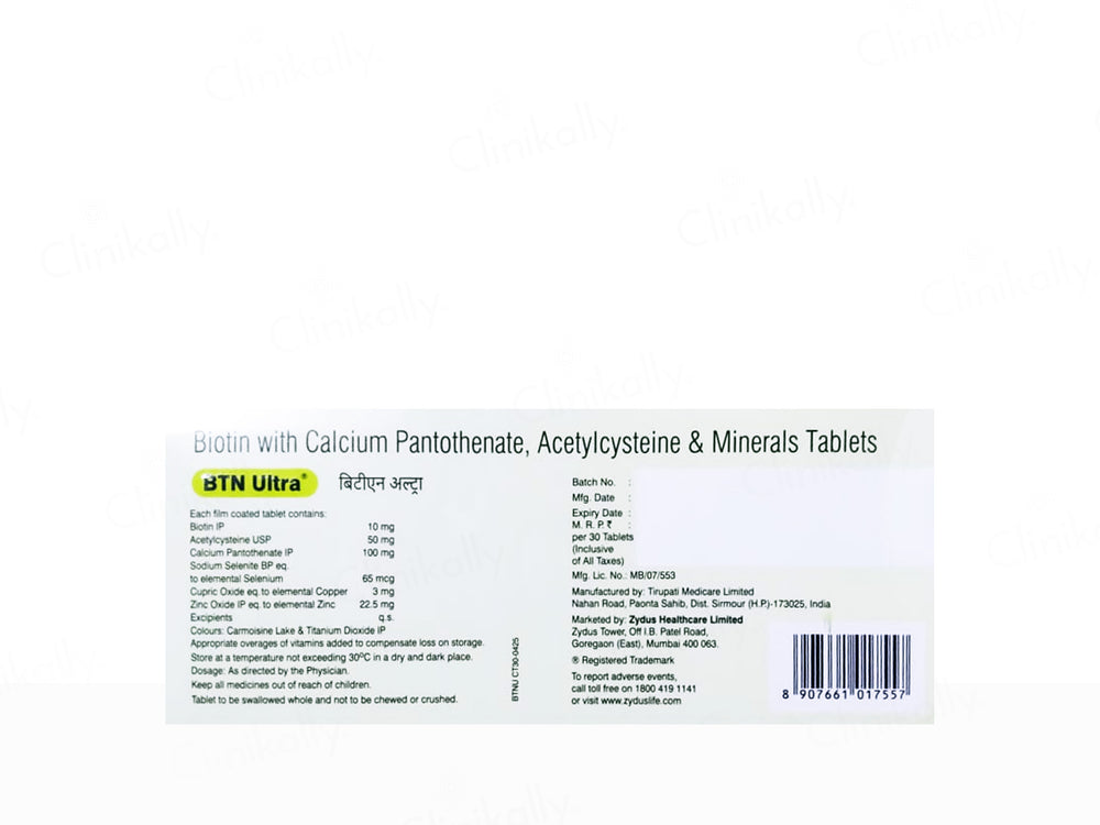 BTN Ultra Tablet