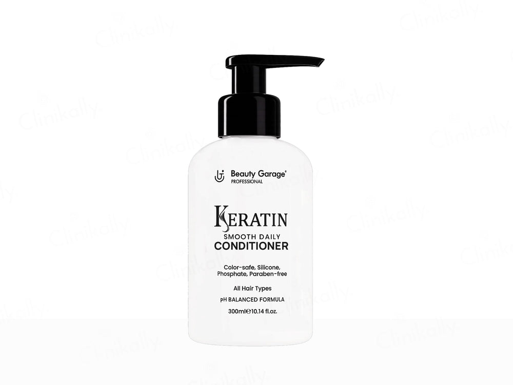 Beauty Garage Keratin Smooth Daily Shampoo + Conditioner Combo