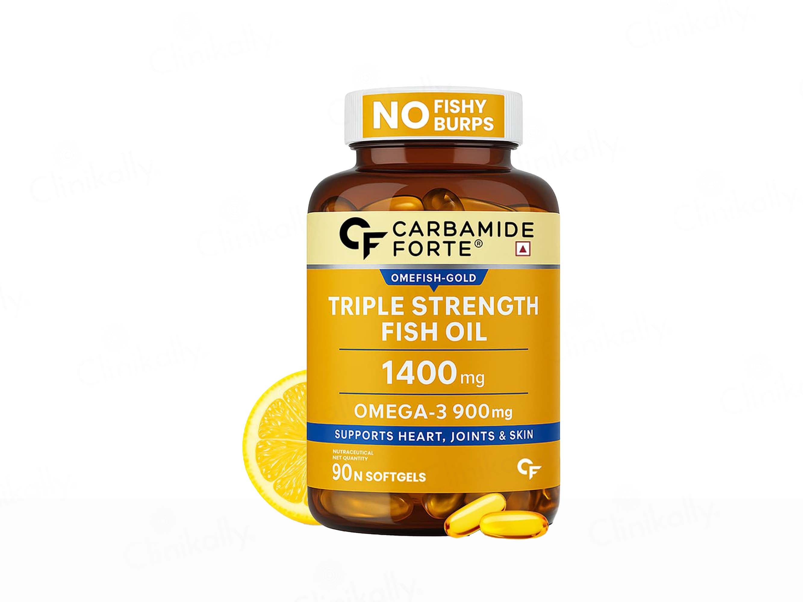 Carbamide Forte Triple Strength Fish Oil 1400mg + Omega-3 Capsule