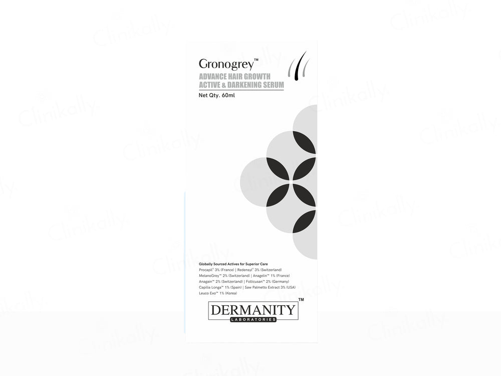 Dermanity Gronogrey Advance Hair Growth Active & Darkening Serum