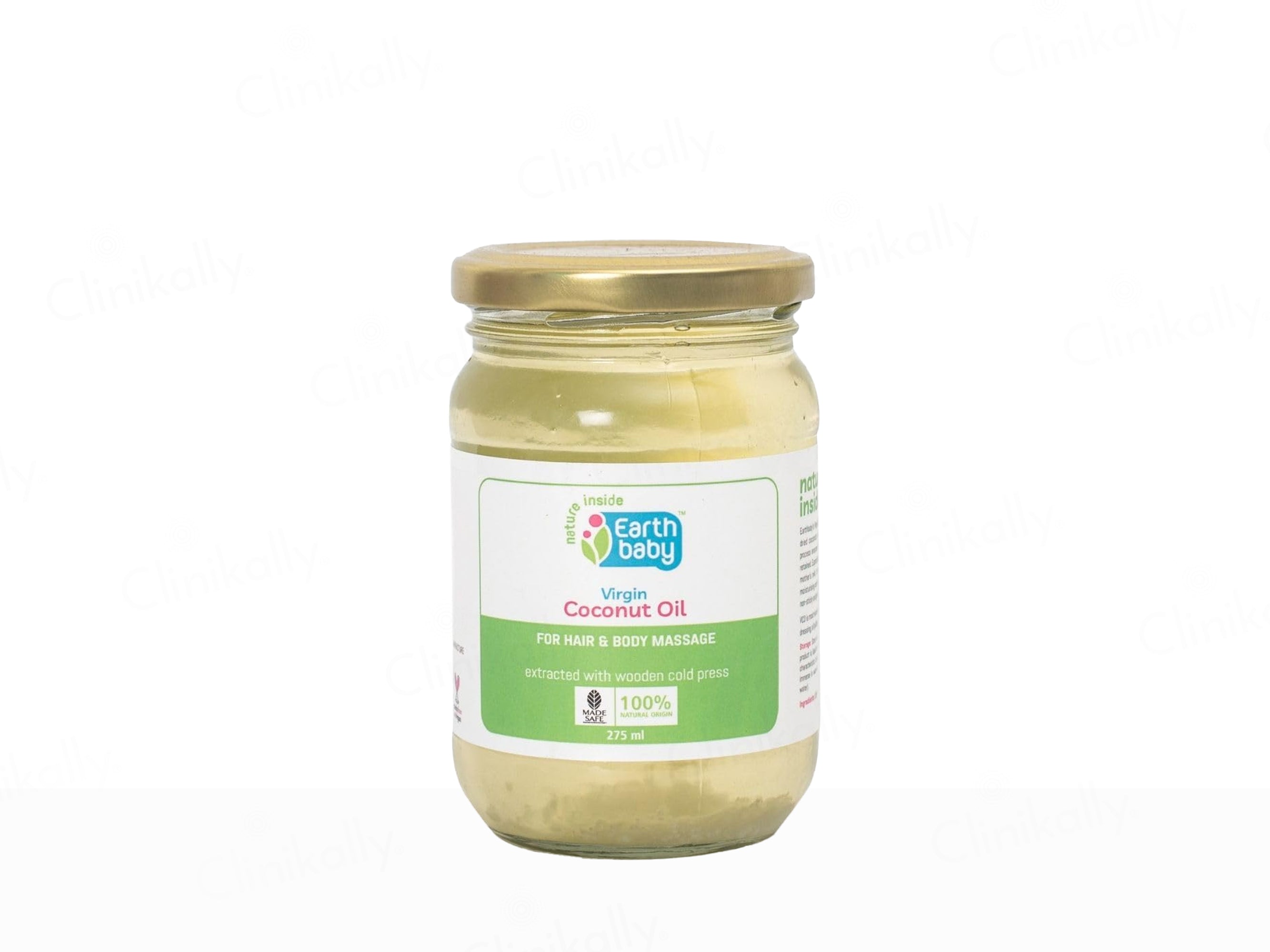 Earth Baby Virgin Coconut Oil For Hair & Body Massage