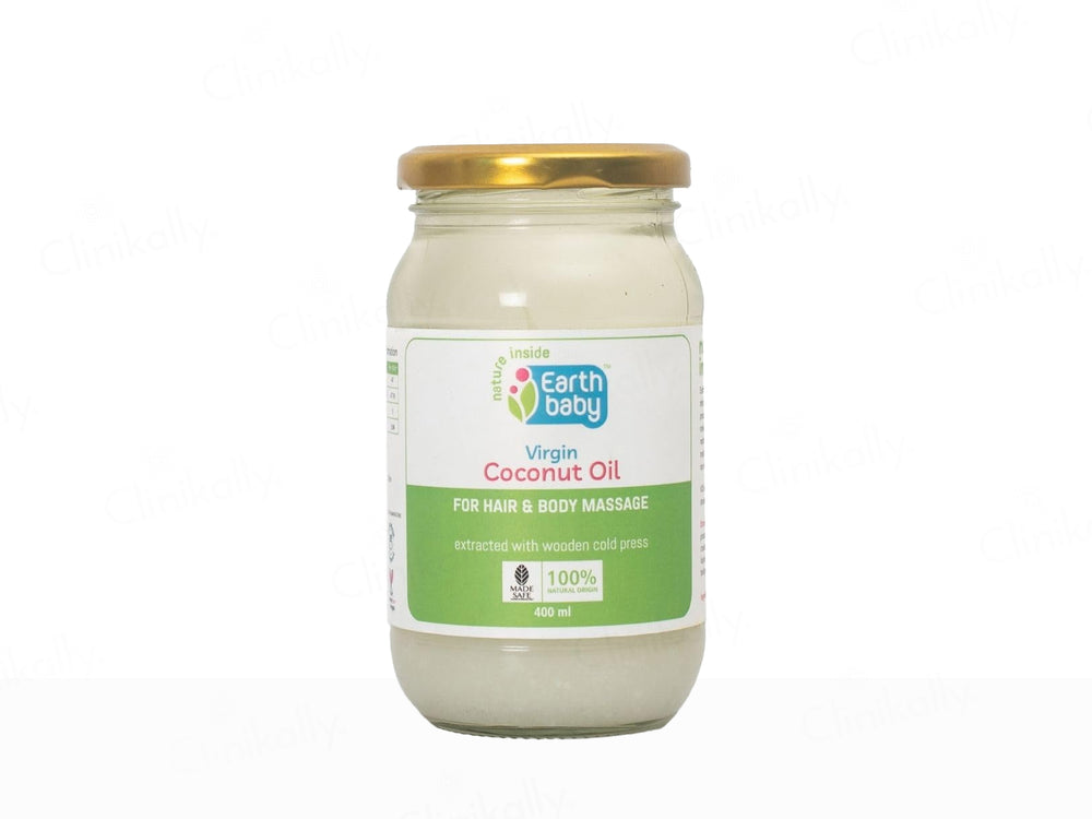 Earth Baby Virgin Coconut Oil For Hair & Body Massage