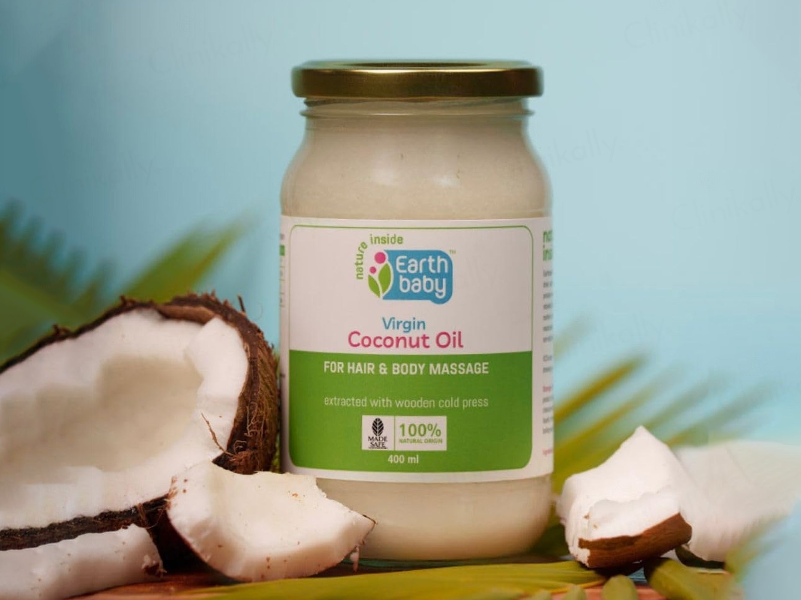 Earth Baby Virgin Coconut Oil For Hair & Body Massage