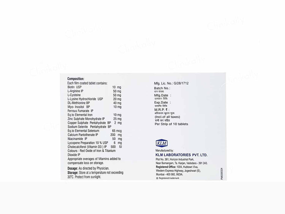 Extend Hair Tablet - Clinikally