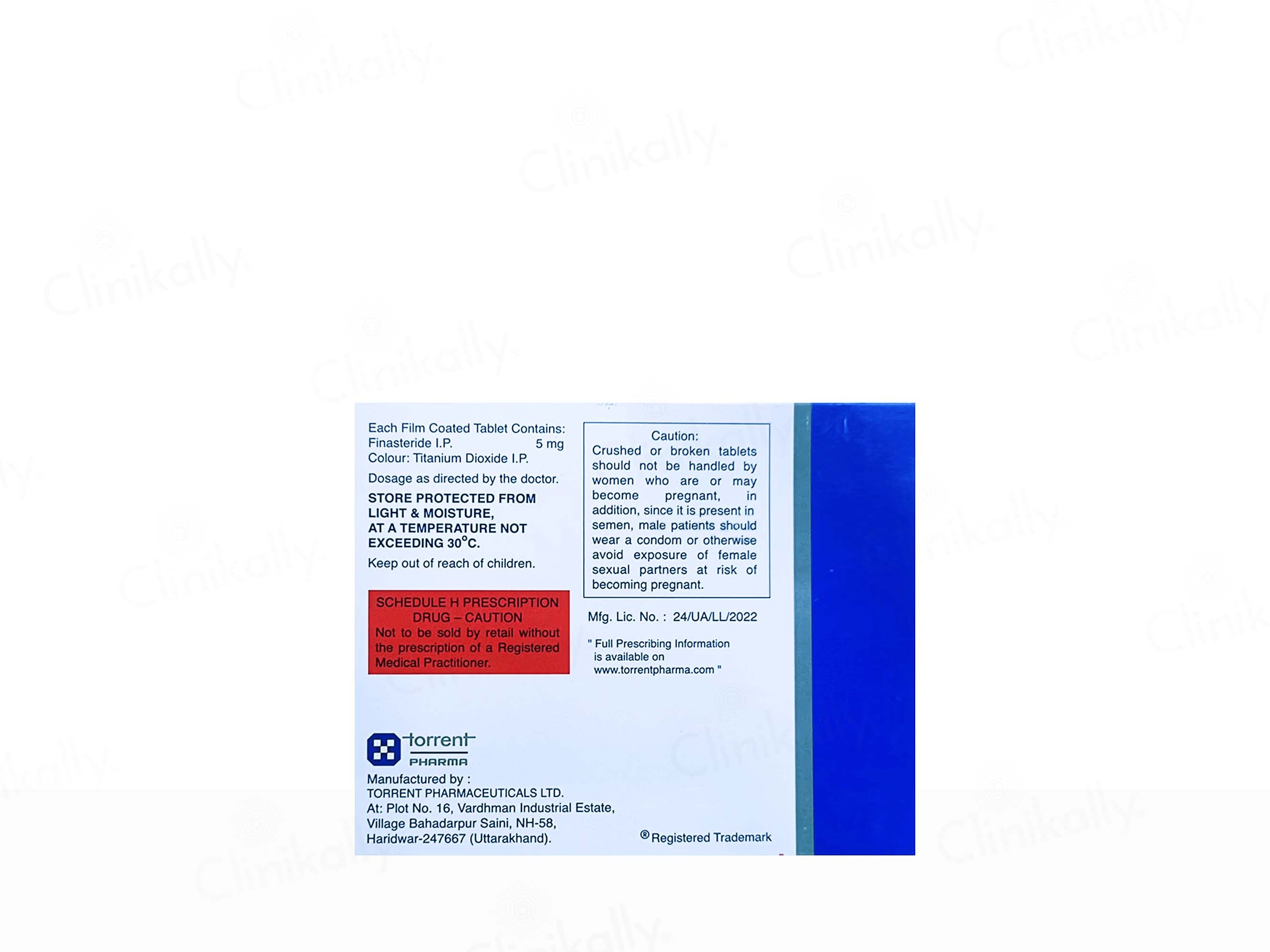 Finast 5mg Tablet