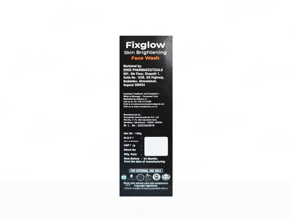 Fixglow Skin Brightening Face Wash