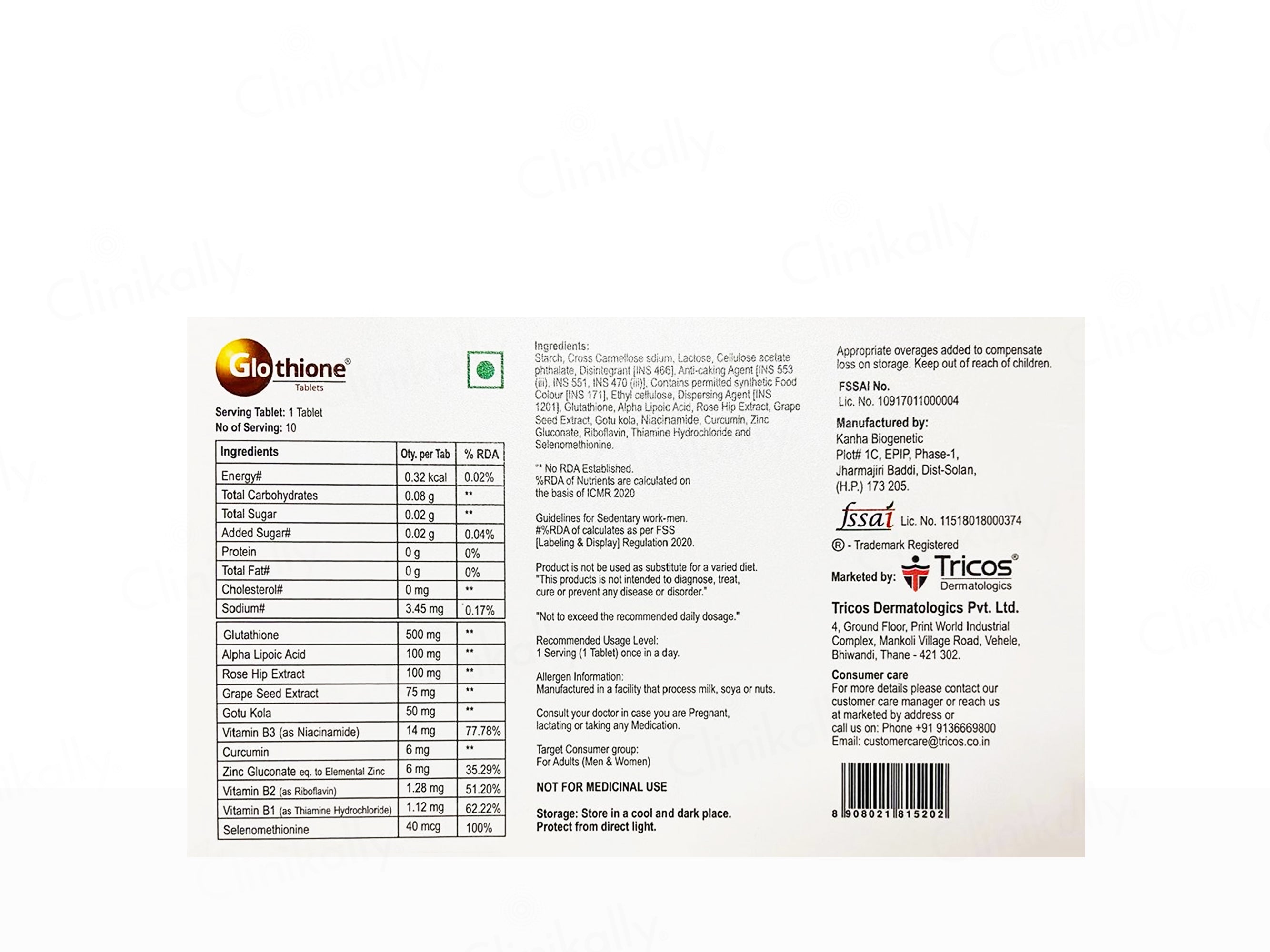 Glothione Tablet