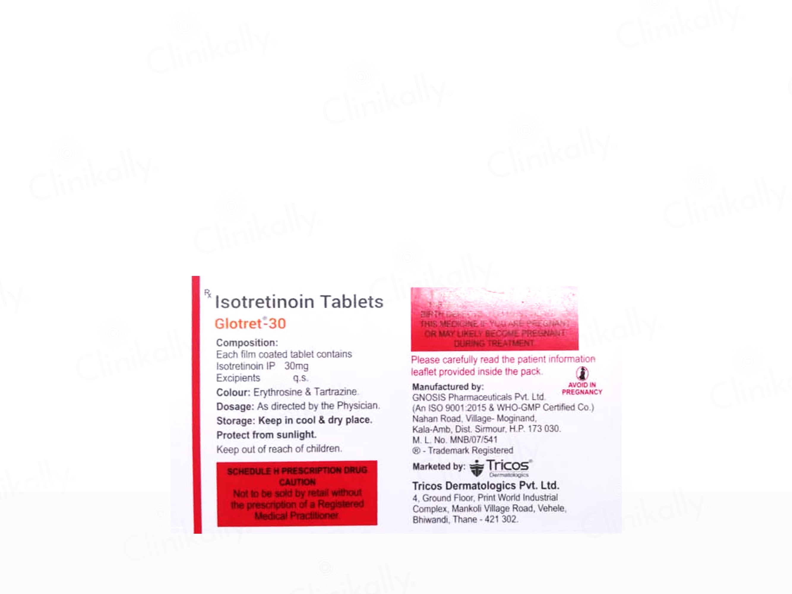 Glotret-30 Tablet