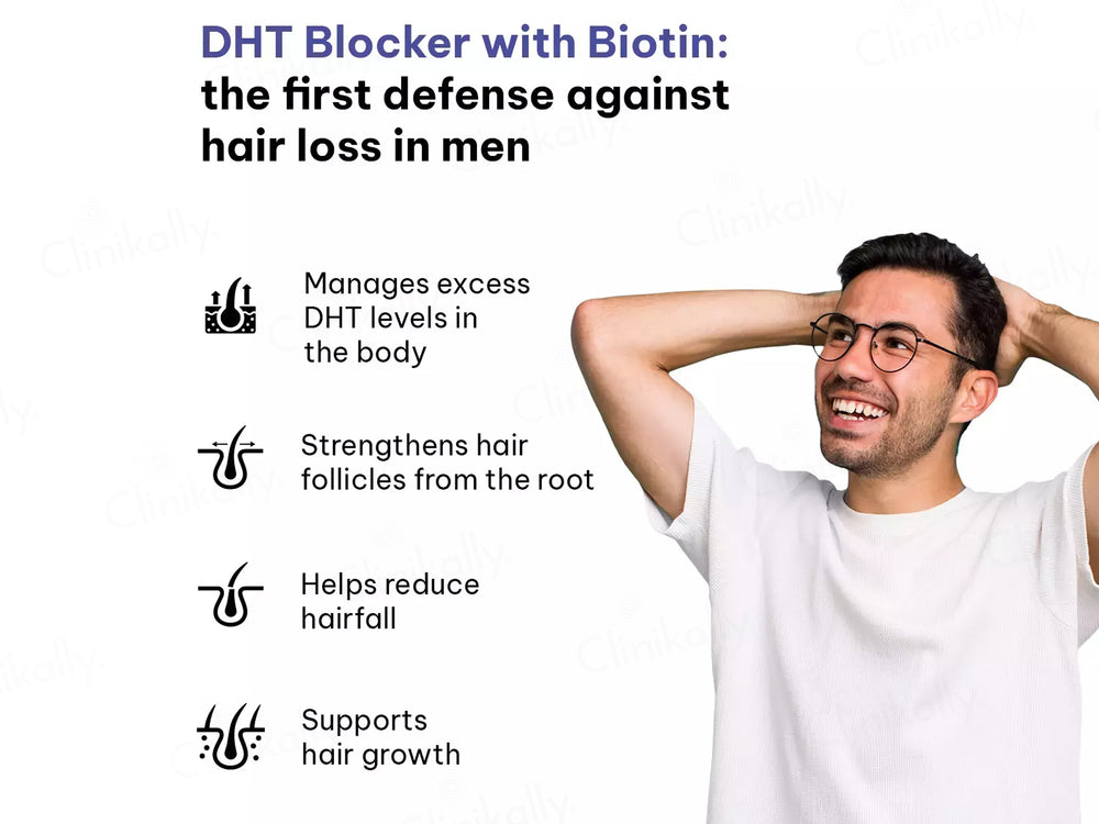 HK Vitals DHT Blocker With Biotin Tablet