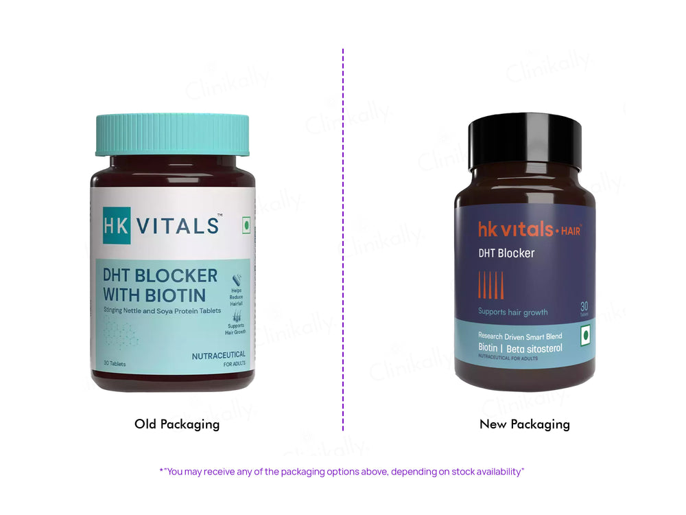HK Vitals DHT Blocker With Biotin Tablet