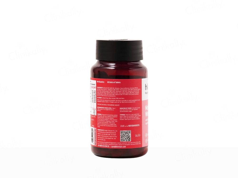 HK Vitals Multivitamin With Soya-Isoflavones, Lycopene & Ginseng Extract Tablet For Women