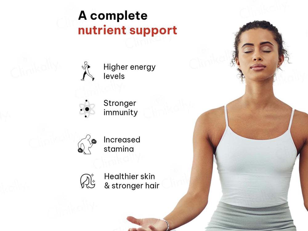 HK Vitals Multivitamin With Soya-Isoflavones, Lycopene & Ginseng Extract Tablet For Women