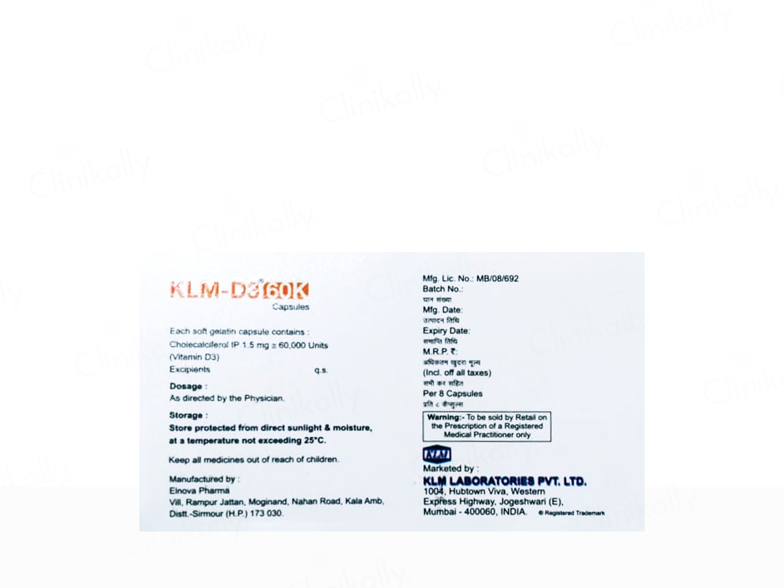 KLM-D3 60K Capsule