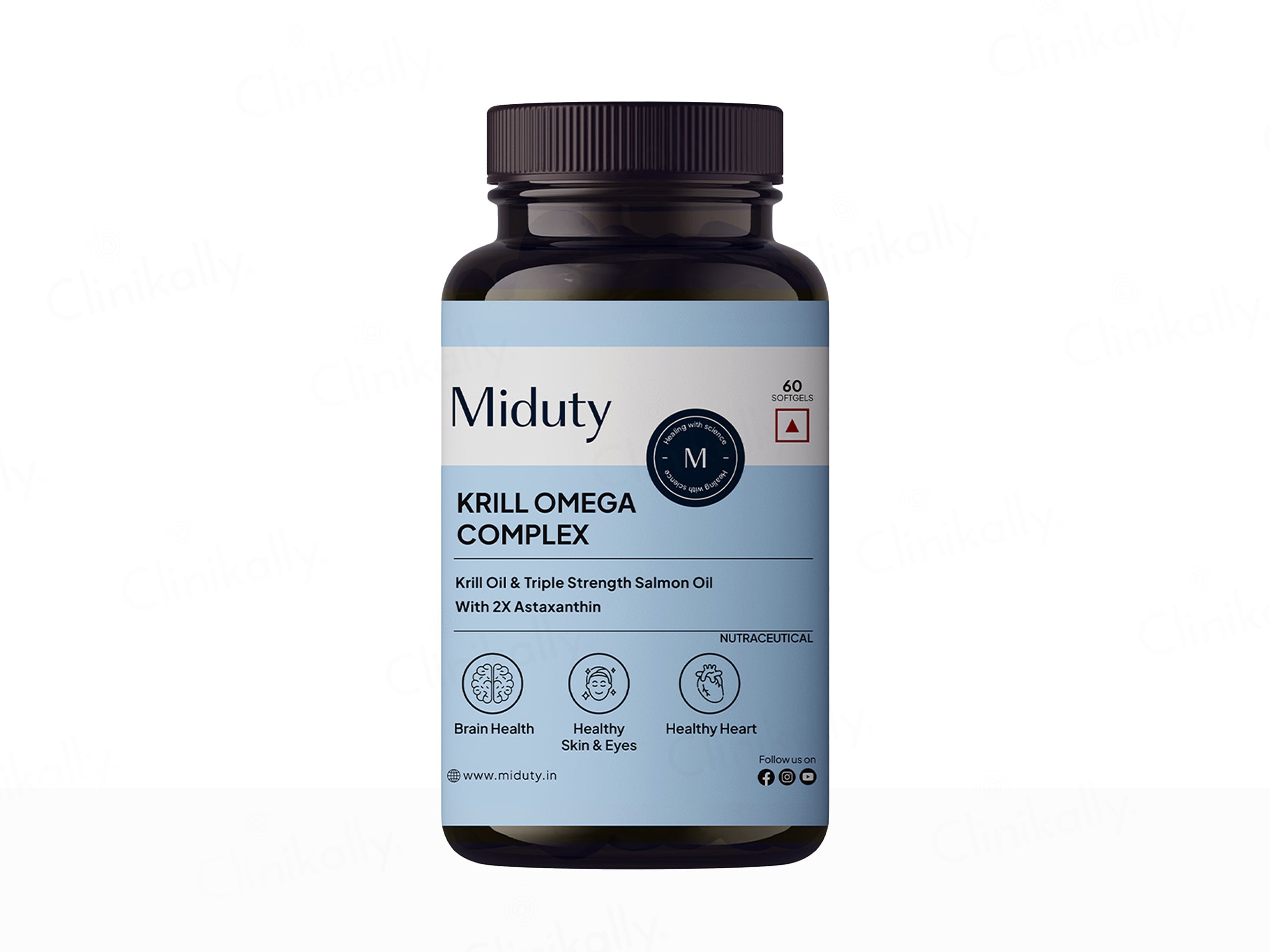 Miduty Krill Omega Complex Softgel Capsule