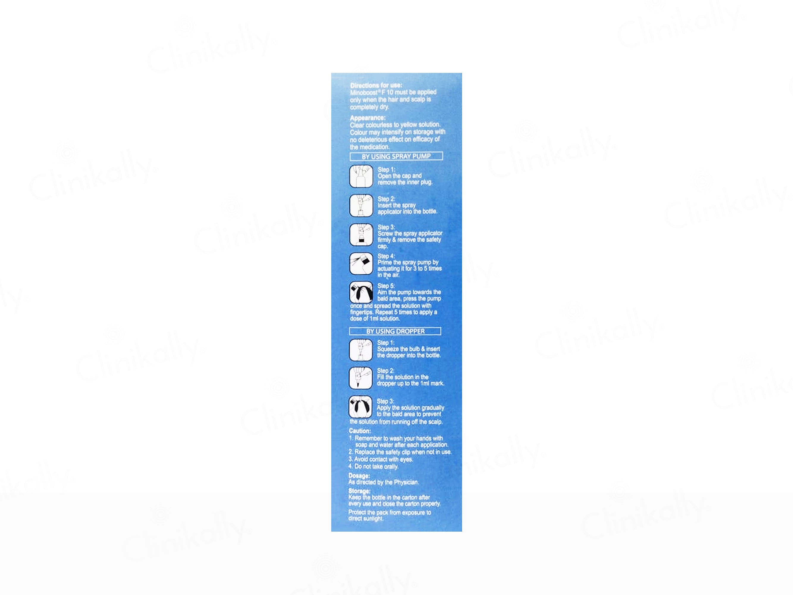 Minoboost F 10 Topical Hair Solution