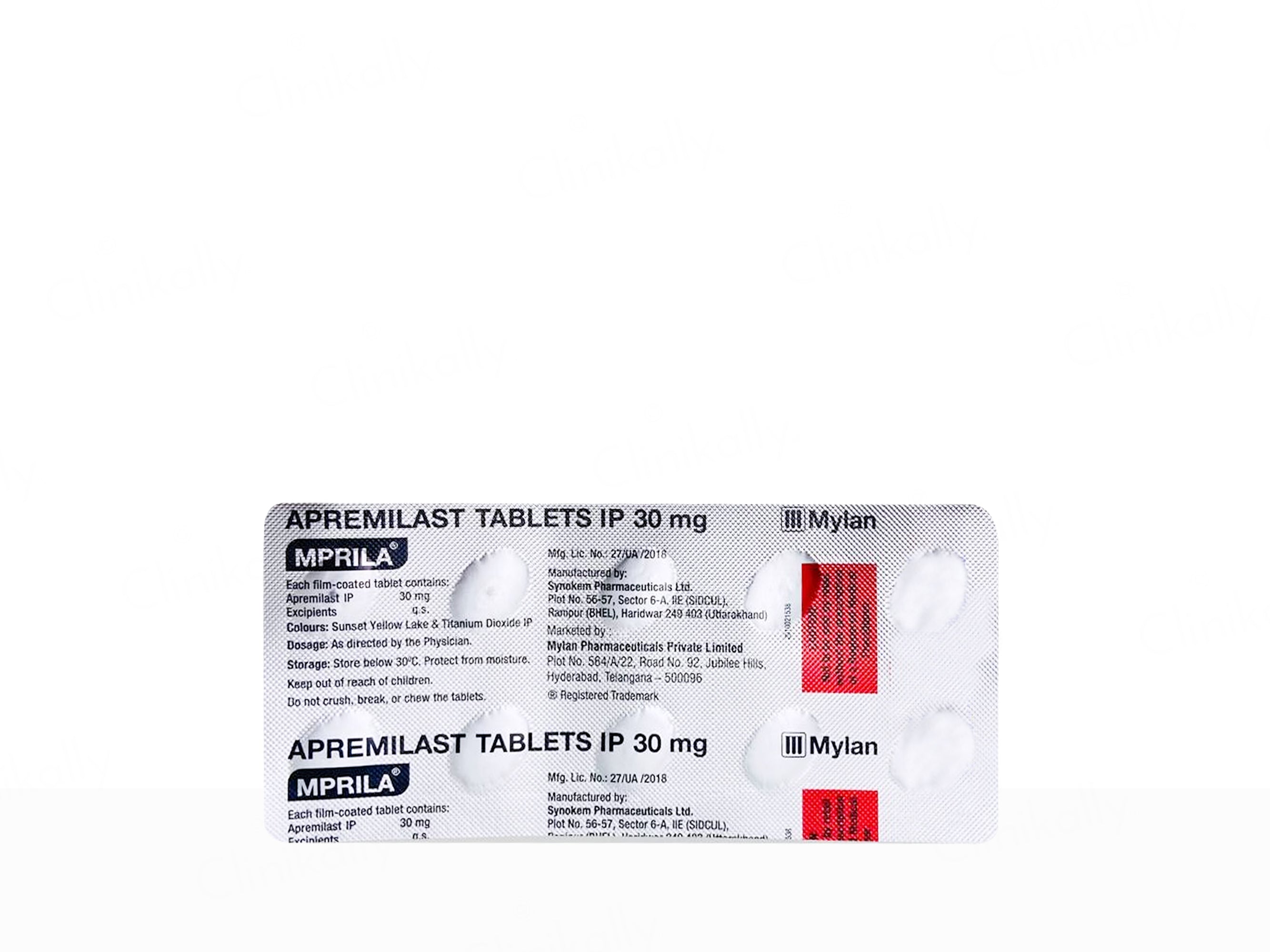 Mprila 30mg Tablet