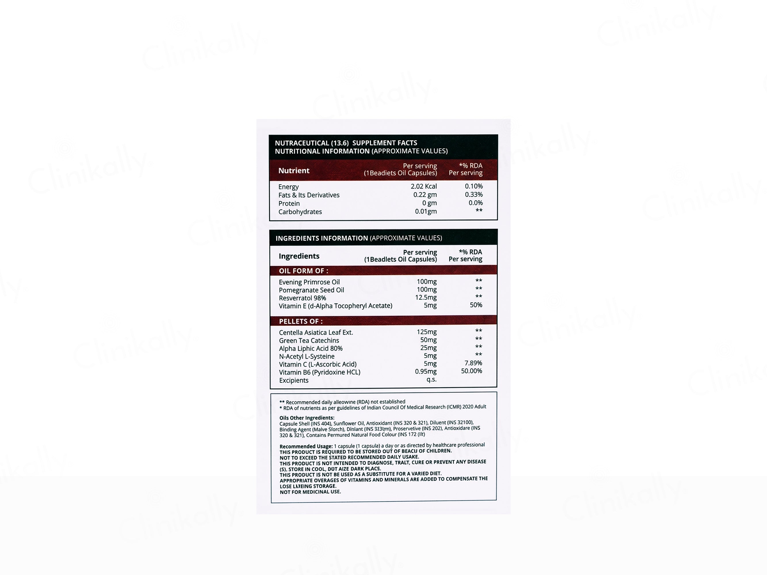 Nusaude Age Defy Nutraceutical Beadlets + Oil Filled Capsule