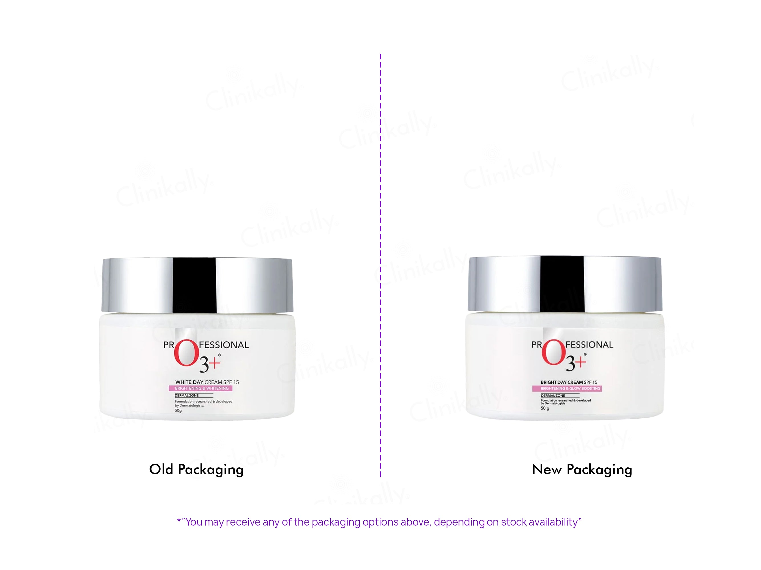 O3+ Bright Day Cream SPF 15 Brightening & Glow Boosting
