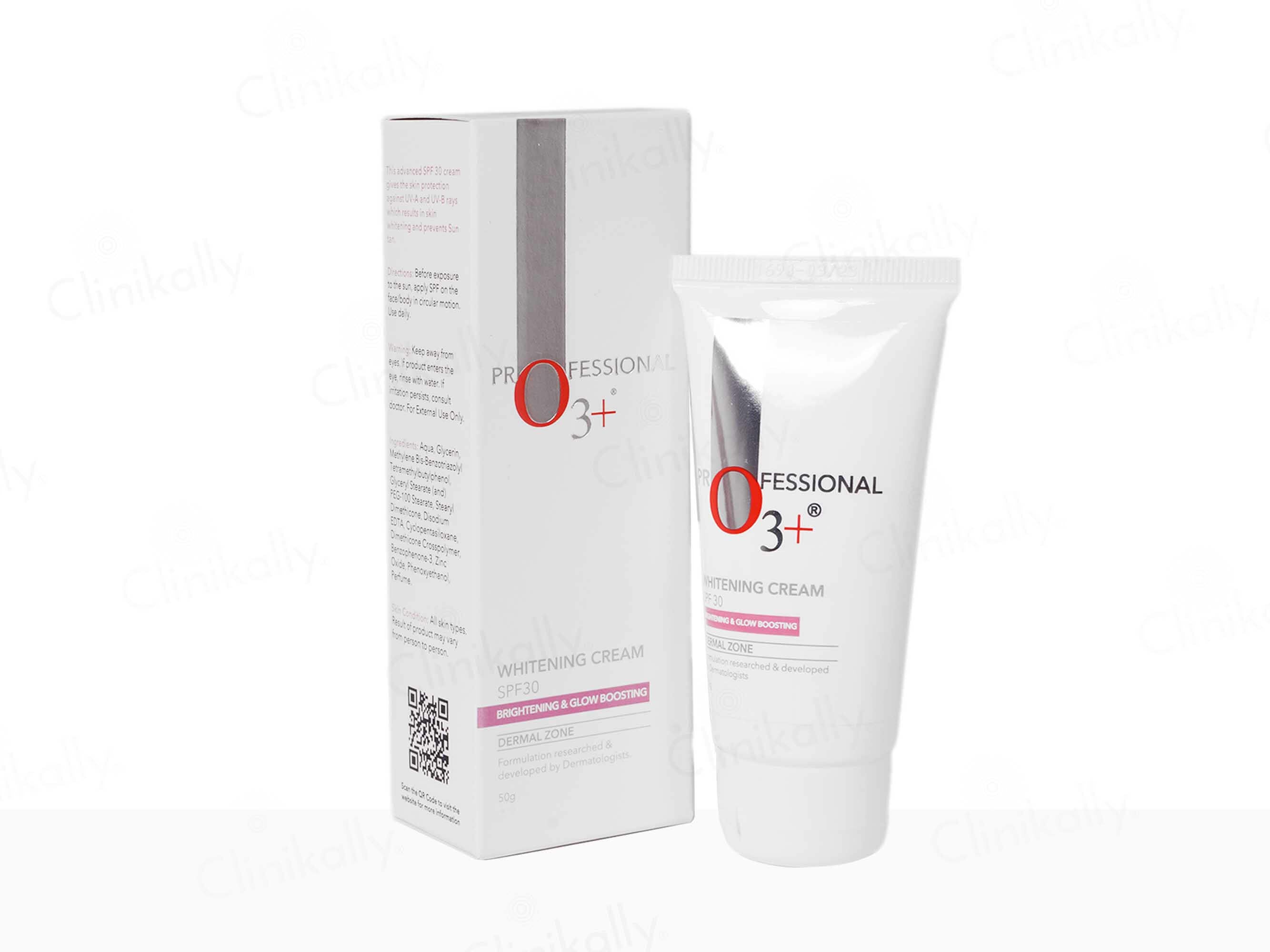 Buy O3 Whitening SPF 30 Skin Brightening Glow Boosting Cream