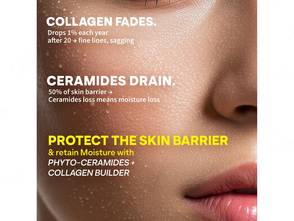 OZiva Phyto Ceramides + Collagen Builder Powder - Blueberry Flavour