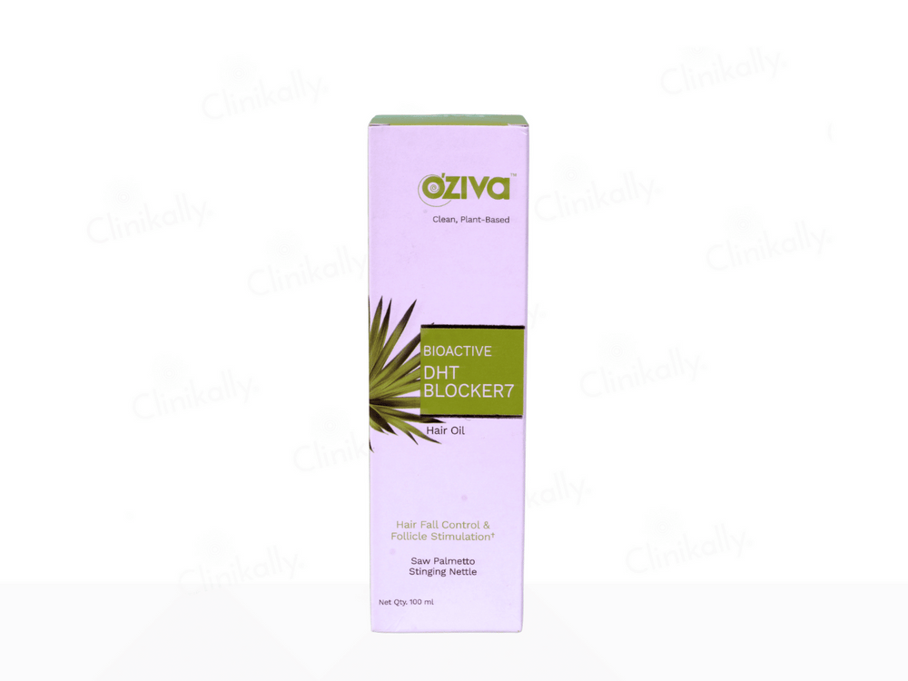 Oziva Bioactive DHT Blocker7 Hair Oil - Clinikally