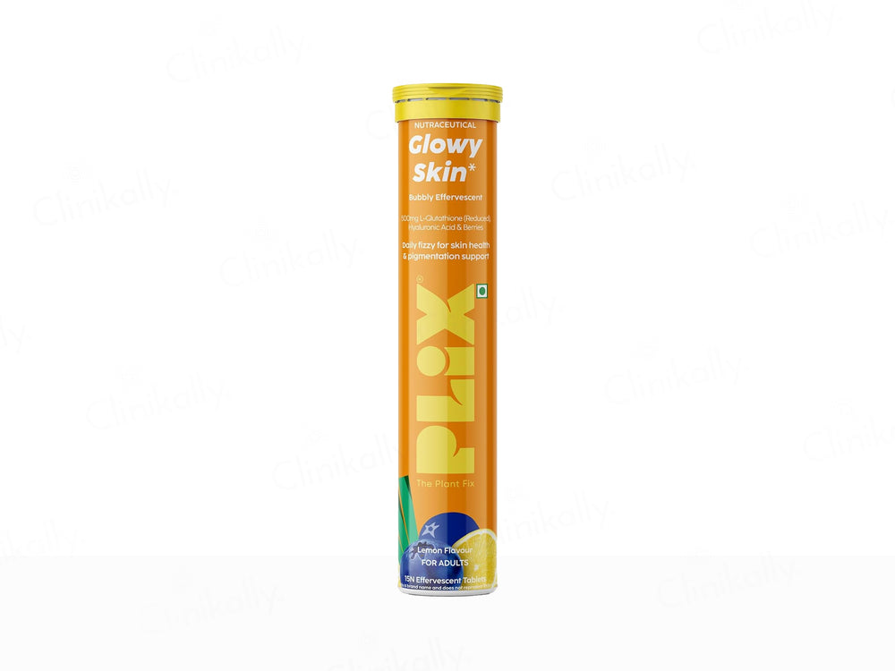 Plix Glowy Skin Effervescent Tablet - Lemon Flavour