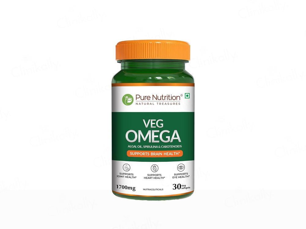 Pure Nutrition Vegan Omega 3-5-6-7-9 Veg Softgel