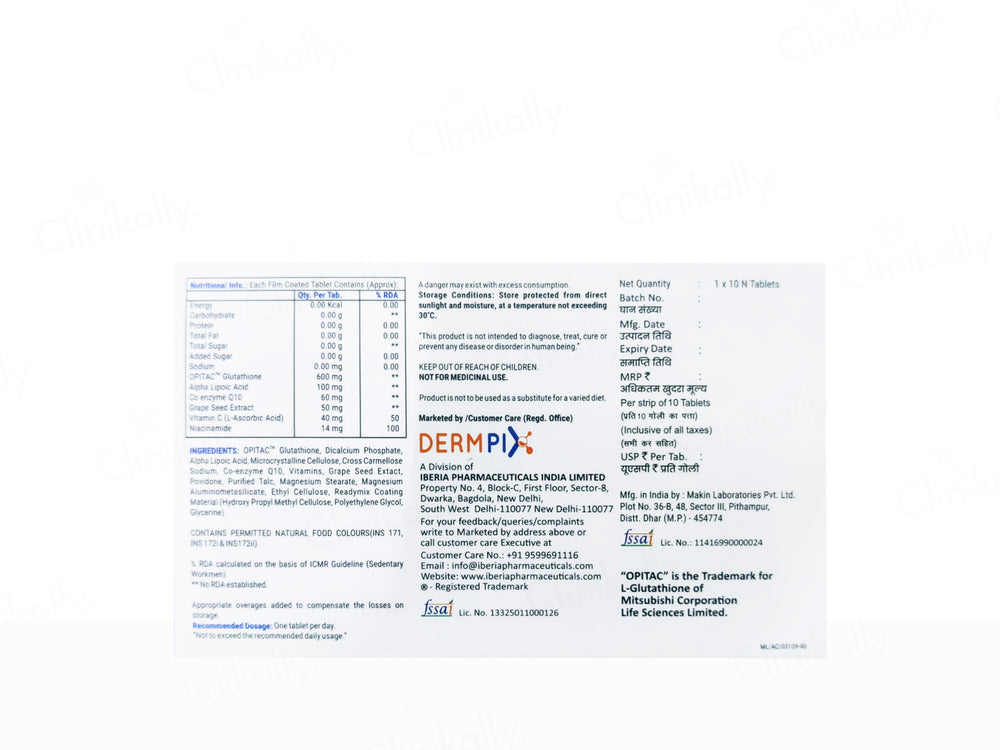 Raplite Nutraceutical Tablet