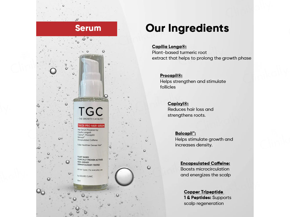 TGC The Growth Catalyst Thick-Pro Hair Serum
