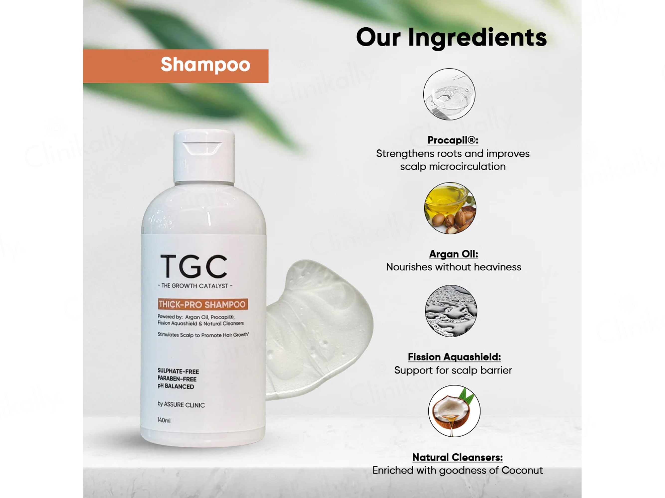 TGC The Growth Catalyst Thick-Pro Shampoo & Conditioner Combo