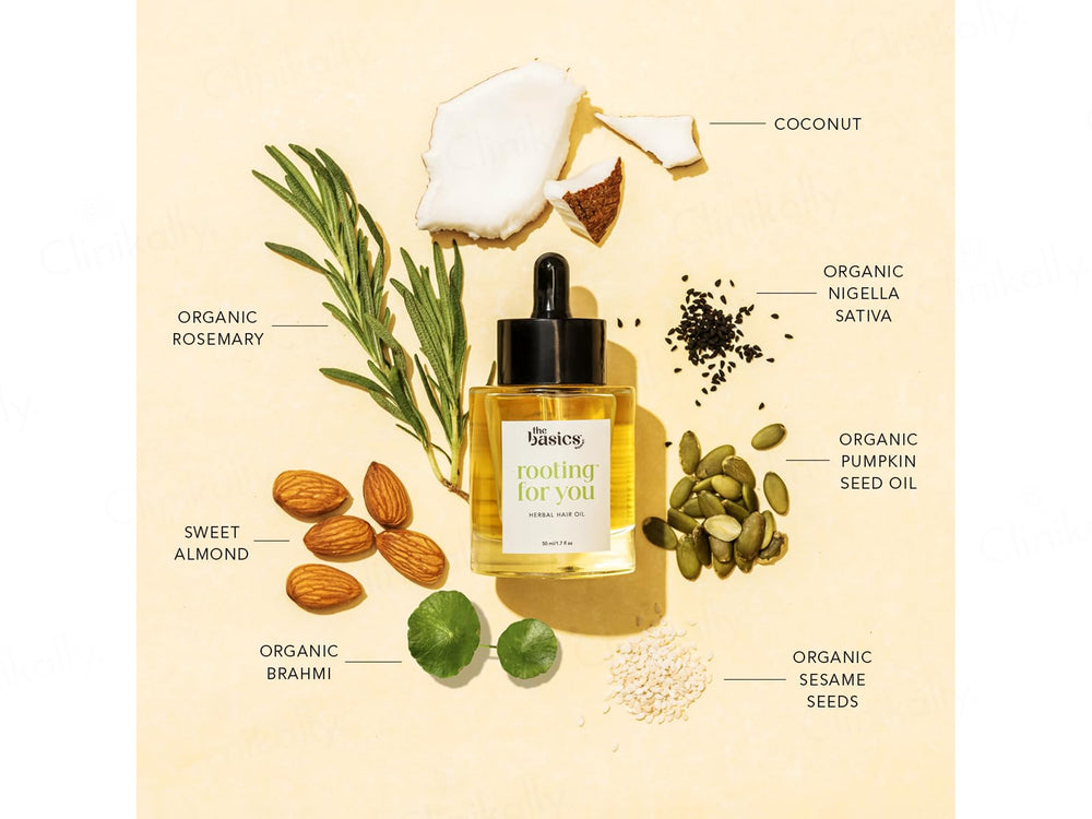 The Basics Woman Rooting For You Herbal Hair Oil