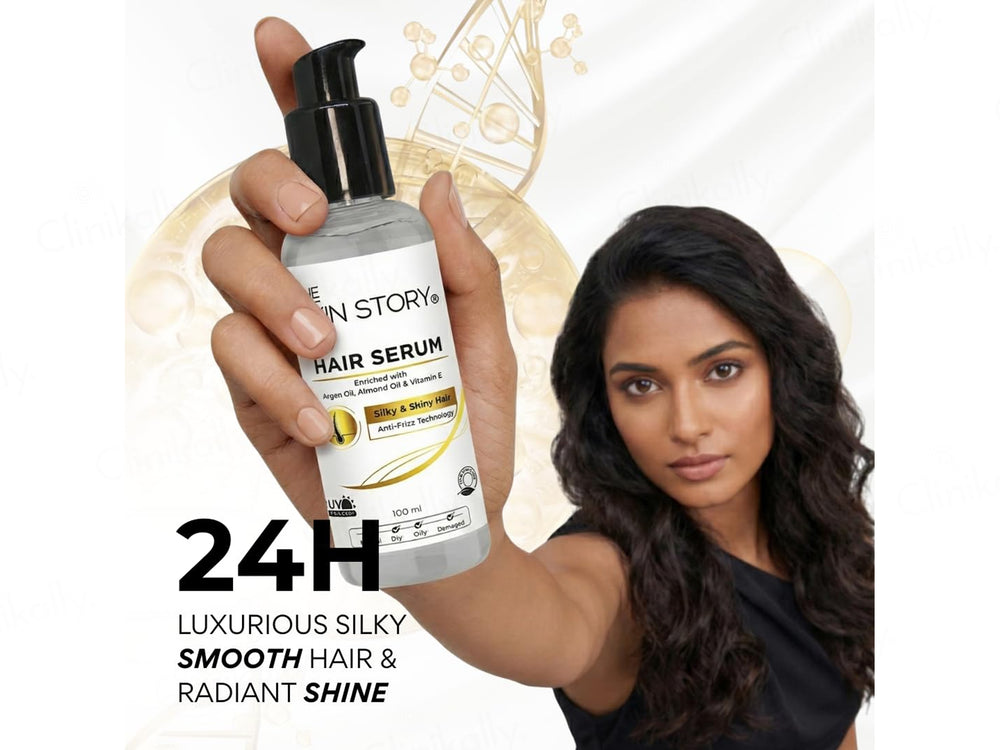 The Skin Story Anti-Frizz Hair Serum For Silky & Shiny Hair
