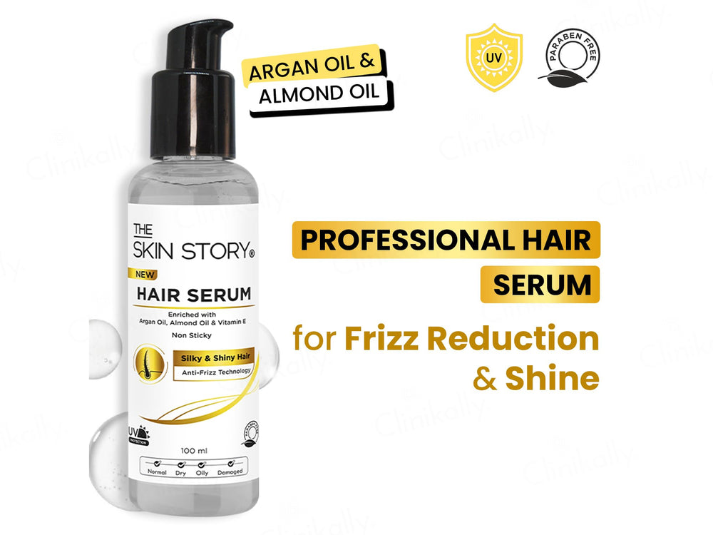 The Skin Story Anti-Frizz Hair Serum For Silky & Shiny Hair