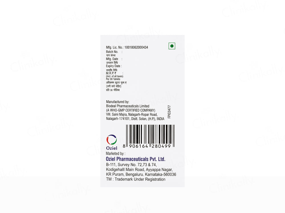 VC-Glow Vitamin C 1000mg Tablet