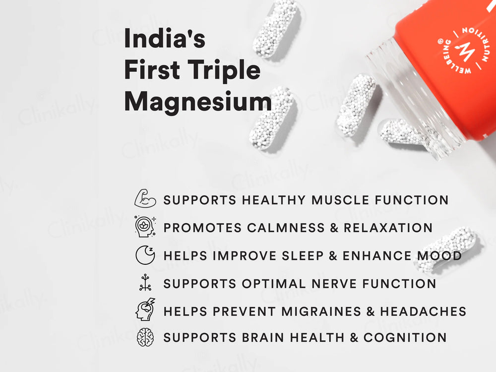 Wellbeing Nutrition Slow Triple Magnesium Complex Capsule