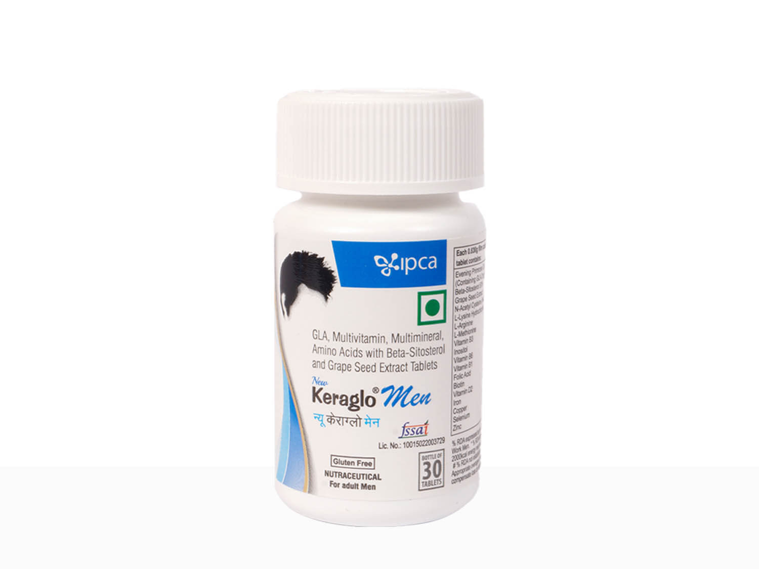 IPCA Keraglo Men Tablets - Clinikally