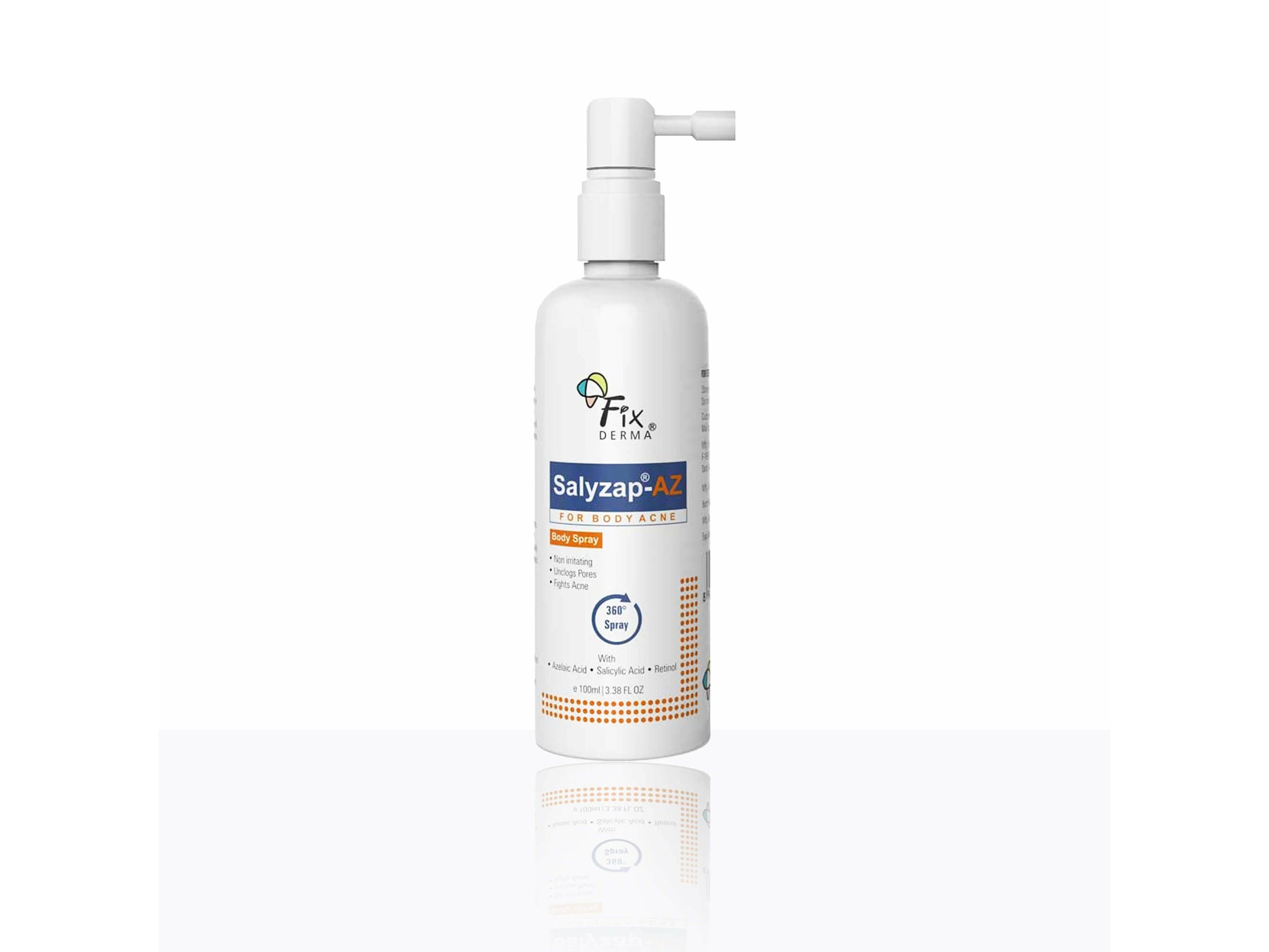 Fixderma Salyzap-AZ Body Spray-Clinikally
