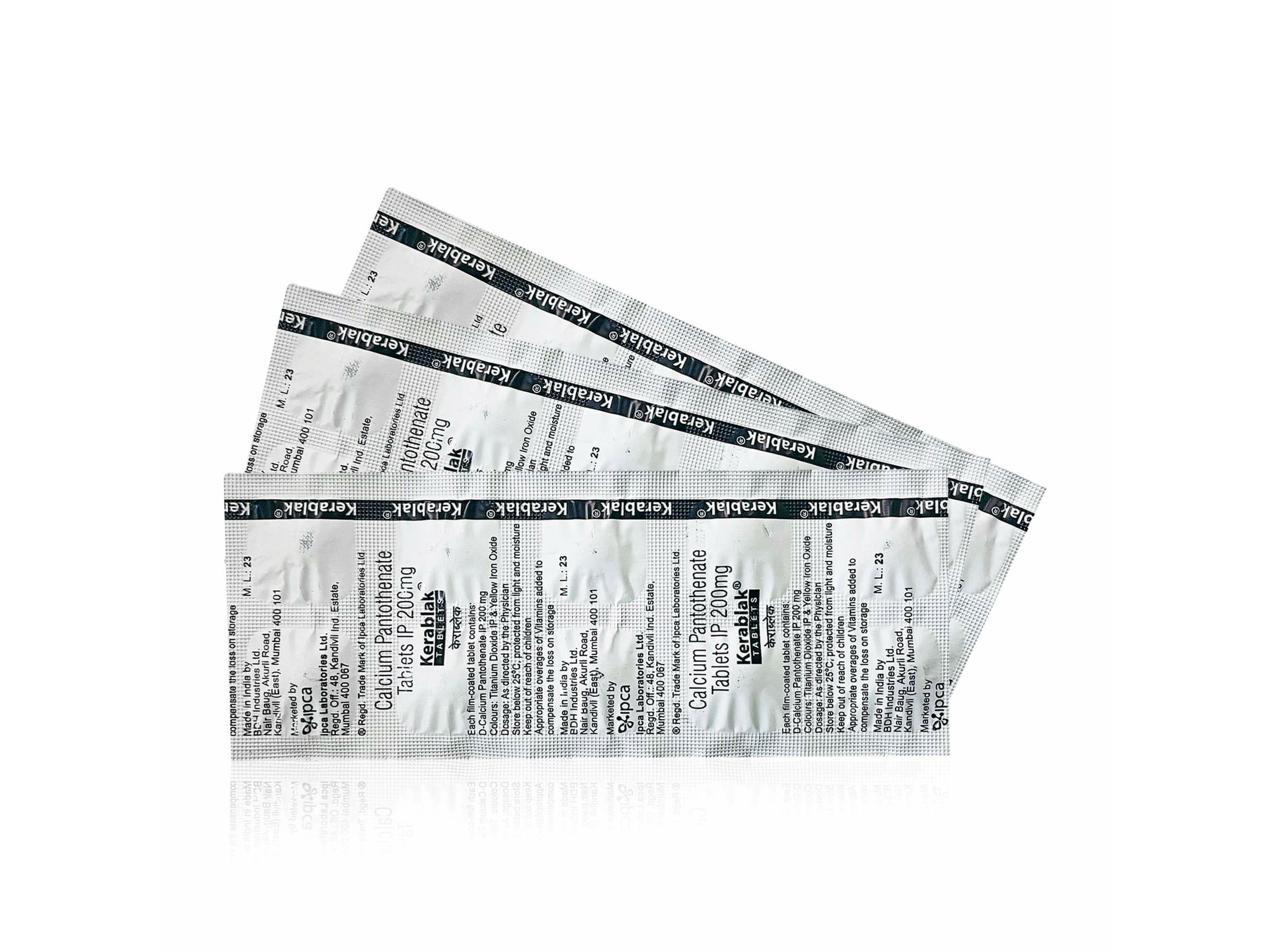 IPCA Kerablack Tablets - Clinikally