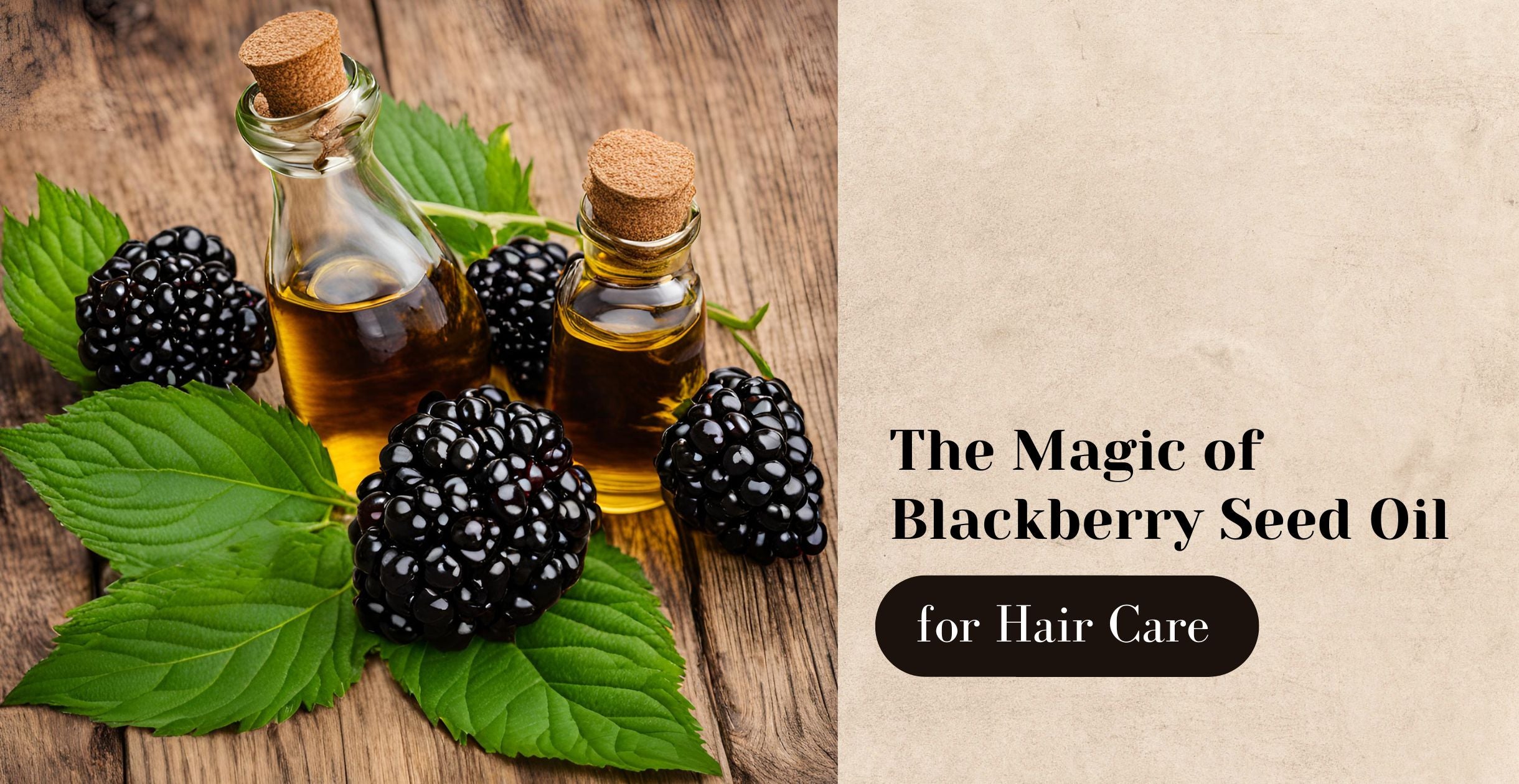 The Magic of Blackberry Seed Oil for Hair Care