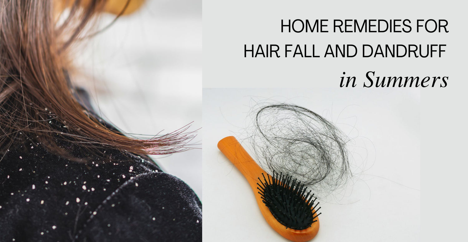 Home Remedies for Hair Fall and Dandruff In Summers