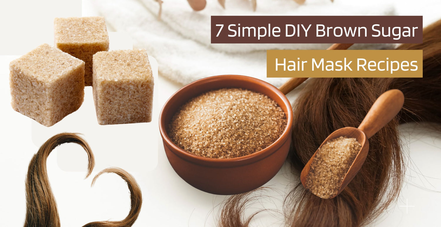 7 Simple DIY Brown Sugar Hair Mask Recipes