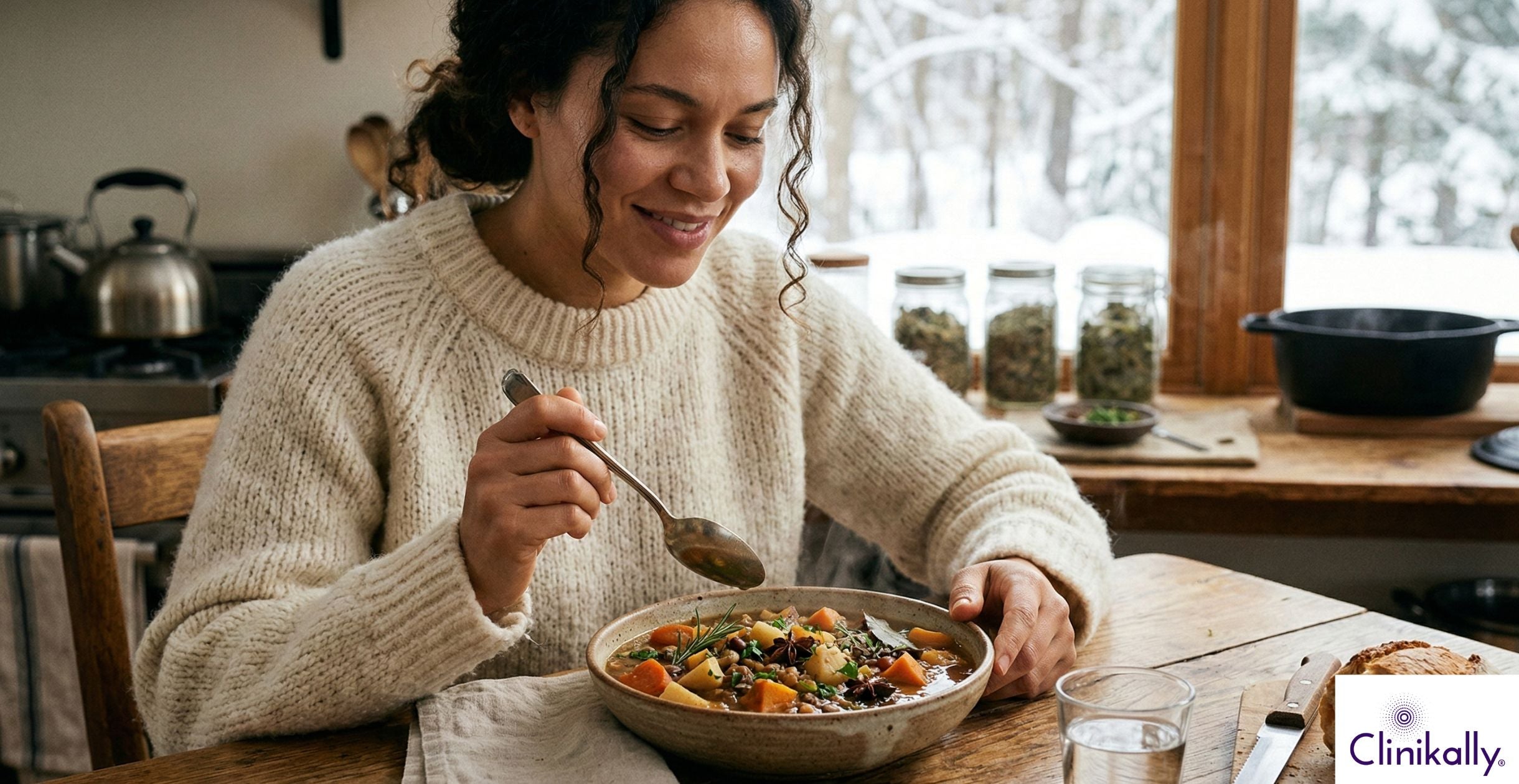 Herbal Stews in Winter for Nourishment